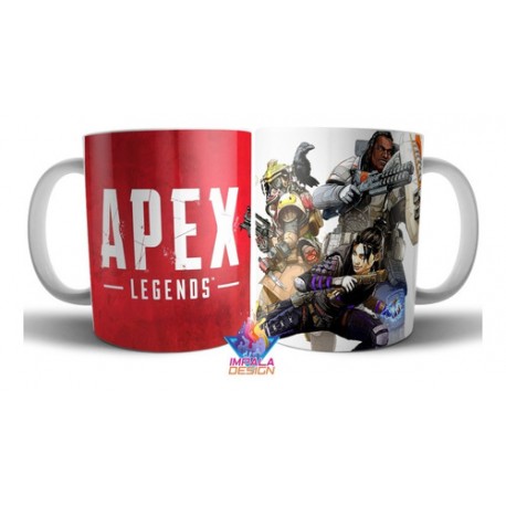 Taza De Cerámica Apex Legends Videojuego Battle Royale