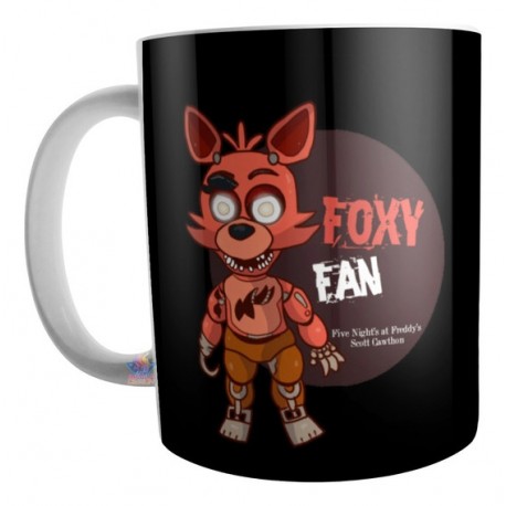 Taza Five Nights At Freddys Serie Videojuego Cerámica M2