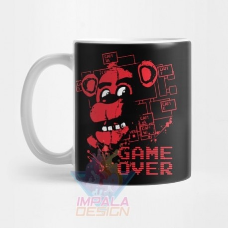 Taza Five Nights At Freddys Serie Videojuego Cerámica M3