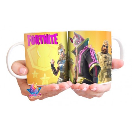 Taza Fortnite Cerámica Videojuego Ps4 Battle Varios Modelos