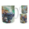 Taza League Of Legends Yordles Vs Blitzcrank Cerámica