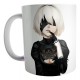 Taza Cerámica Nier Automata Videojuego Yorha Betrayers Mod 02