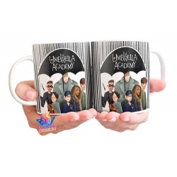 Taza The Umbrella Academy Cerámica Serie Academia Superheroe