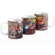 Taza Cerámica Avengers Hulk Spiderman Iron Man Black Phanter Mod 01