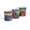 Taza Cerámica Avengers Hulk Spiderman Iron Man Black Phanter Mod 02