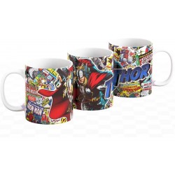 Taza Cerámica Avengers Superhéroe Thor