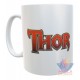 Taza Thor Martillo Rayo Marvel Comic Cerámica