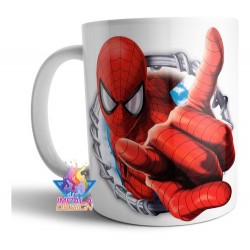 Spiderman Hombre Araña Taza De Cerámica Superhéroe