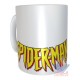 Taza Spiderman Comic Logo Cerámica