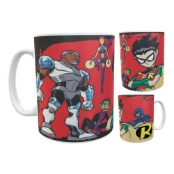 Taza Cerámica Robin Jóvenes Titanes Dc Comics Batman