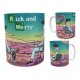 Rick And Morty Breaking Bad Taza Cerámica Impala Design