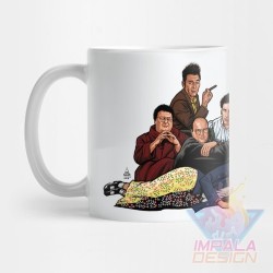 Taza Seinfeld Serie Tv Jerry George Elaine Kramer Cerámica M8