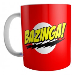 Taza Bing Bang Theory Bazinga Cerámica Impala Design