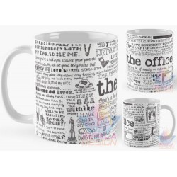 Taza The Office Serie Dunder Mifflin Cerámica Scranton Mod08