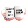 Taza The Office World Best Boss Dunder Mifflin Michael Scott
