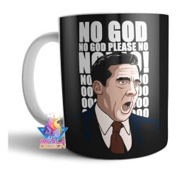 The Office Taza Cerámica No God Please No Toby Michael Scott