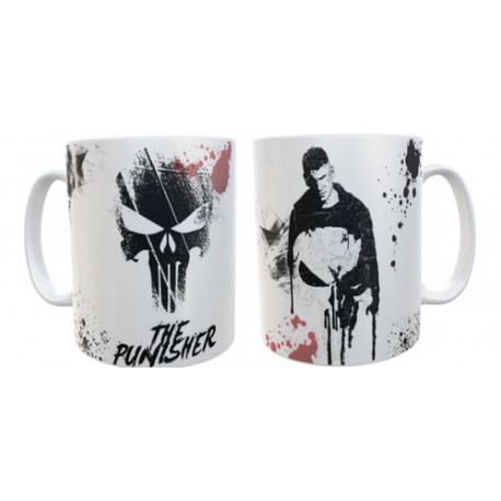 Taza The Punisher Marvel Personaje Cerámica