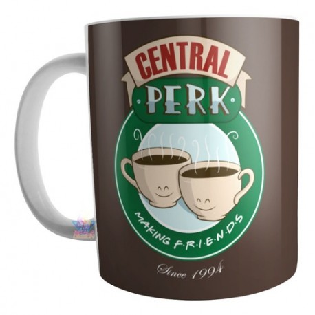 Taza Friends Logo Central Perk Pivot Tv Yemen Mod2