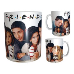 Taza Friends Serie Tv Central Perk Personajes New York