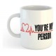 Taza De Cerámica Grey´s Anatomy You´re My Person Logo