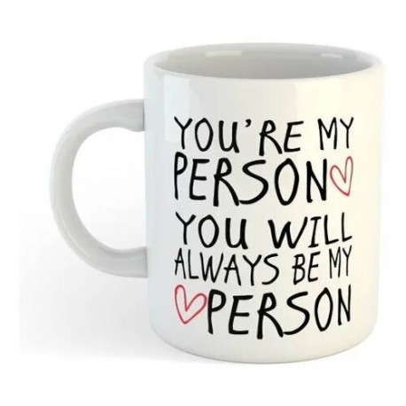 Taza De Cerámica Greys Anatomy Serie You Are My Person