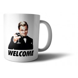 The Wolf Of Wall Street Taza Cerámica DiCaprio Lobo Scorsese