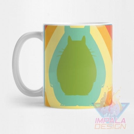 Taza Mi Vecino Totoro Satsuke Mei Kusakabe Cerámica Mod08