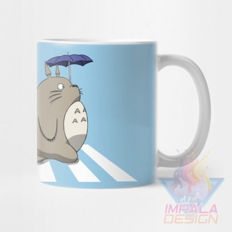 Taza Mi Vecino Totoro Satsuke Mei Kusakabe Cerámica Mod09