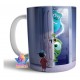 Monster Inc Taza De Cerámica Monstruos Mike Varios Modelos