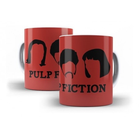 Taza Pulp Fiction Quentin Tarantino Cerámica Travolta