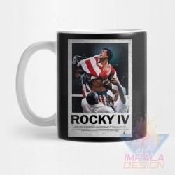 Taza Rocky Balboa Boxeo Sylvester Stallone Cerámica M01