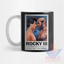 Taza Rocky Balboa Boxeo Sylvester Stallone Cerámica M03