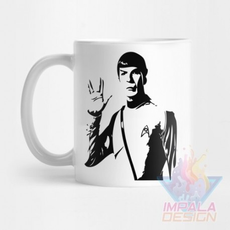 Taza Star Trek Spock Enterprise Discovery Cerámica Beyond M02