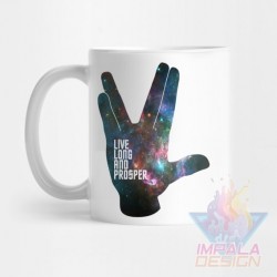 Taza Star Trek Spock Enterprise Discovery Cerámica Beyond M03