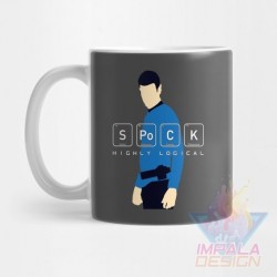 Taza Star Trek Spock Enterprise Discovery Cerámica Beyond M04