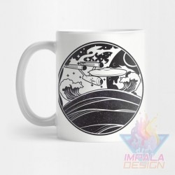 Taza Star Trek Spock Enterprise Discovery Cerámica Beyond M06