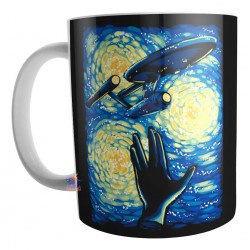 Taza Star Trek Spock Enterprise Discovery Cerámica Beyond Mod 01