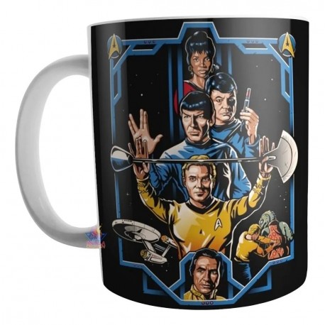 Taza Star Trek Spock Enterprise Discovery Cerámica Beyond Mod 02