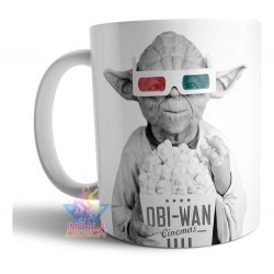 Tazas De Cerámica Jedi Yoda Star Wars Obi Wan Cinemas