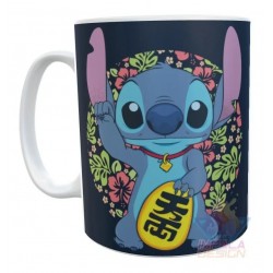 Stitch Taza Cerámica Lilo Disney Ohana Love Mod 04