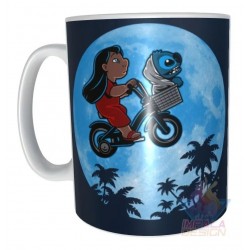 Stitch Taza Cerámica Lilo Disney Ohana Love Mod 09