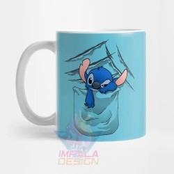 Stitch Taza Cerámica Lilo Disney Ohana Love Mod 10