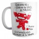 Taza De Cerámica Stitch Nivel De Maldad Odio Lilo