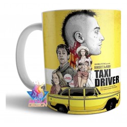 Taza De Cerámica Taxi Driver Robert De Niro Mod 01