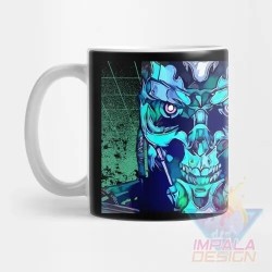 Taza Terminator Skynet Arnold Schwarzenegger T800 Ceram M01