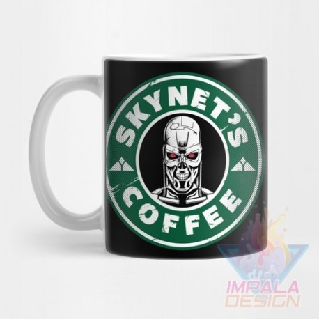 Taza Terminator Skynet Arnold Schwarzenegger T800 Ceram M03