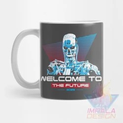 Taza Terminator Skynet Arnold Schwarzenegger T800 Ceram M06