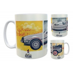 Taza Volver Al Futuro Back To The Future Delorean