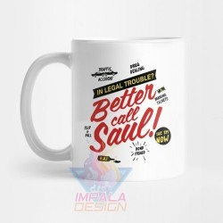 Taza Better Call Saul Goodman Breaking Bad Mod 02 Cerámica