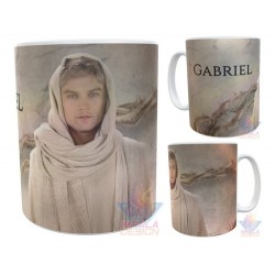 Taza Cerámica Jesús Novela Ángel Gabriel Raphael Sander